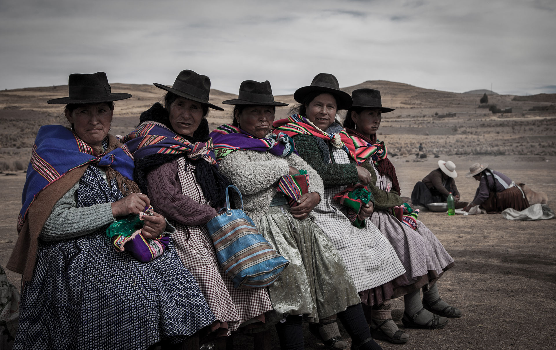Bolivianische Frauen